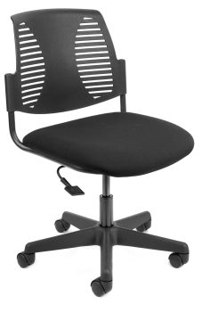 The ecoCentric Student 2 is designedfor concentrated work and collaborativeenvironments such as lecture halls, meetingrooms, study, and library facilities.Feel comfortable and supported with a ventedbackrest that provides continuous airflowand a dual curve upholstered seat that keepsyou focused for longer periods of time.With a full range of seat heights, bases, footringand caster options, the ecoCentric Student 2easily accommodates a variety of users andeducational settings.